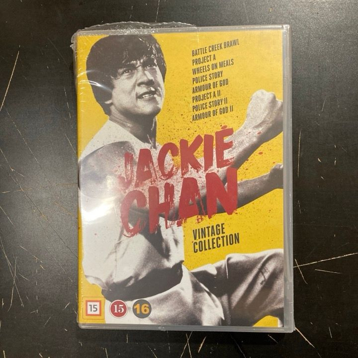 Jackie Chan - Vintage Collection 8DVD (avaamaton) -toiminta/komedia-